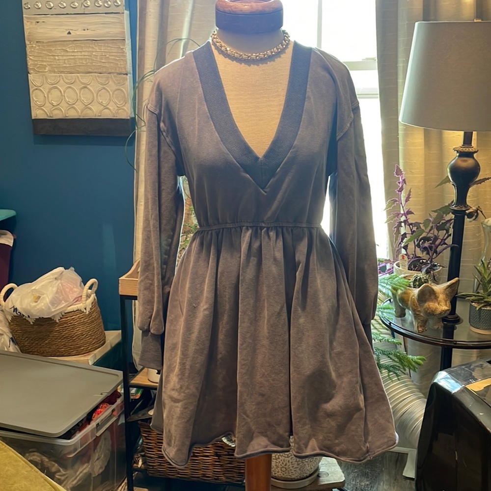 Hudson grey dress up boutique dress